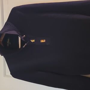 RALPH LAUREN Black Toggle-Neck Sweater cotton size L